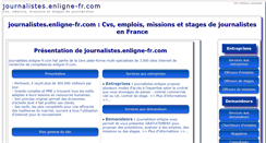 Desktop Screenshot of info-enligne.com